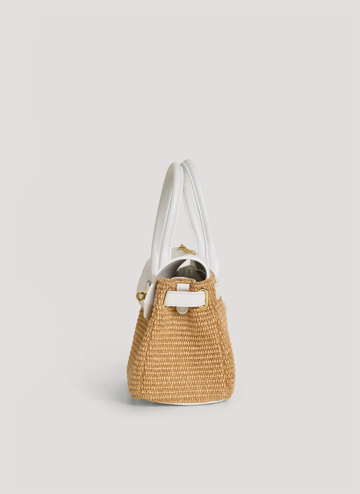 VELTRANO Montalcino Raffia | Borsa in Rafia e Pelle Made in Italy