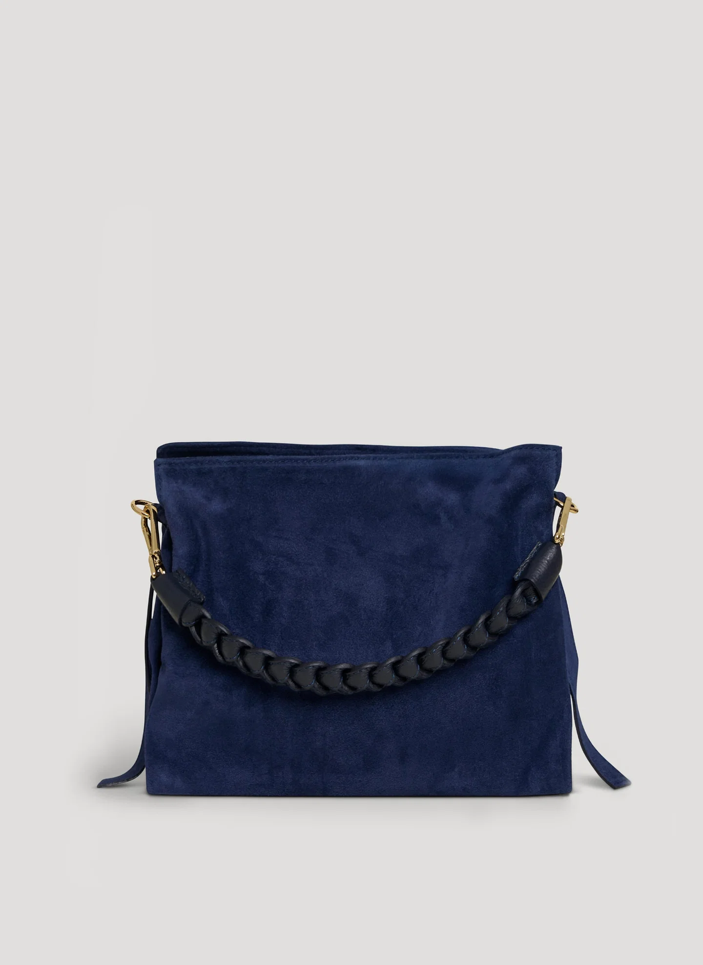 Versilia bag in navy suede leather