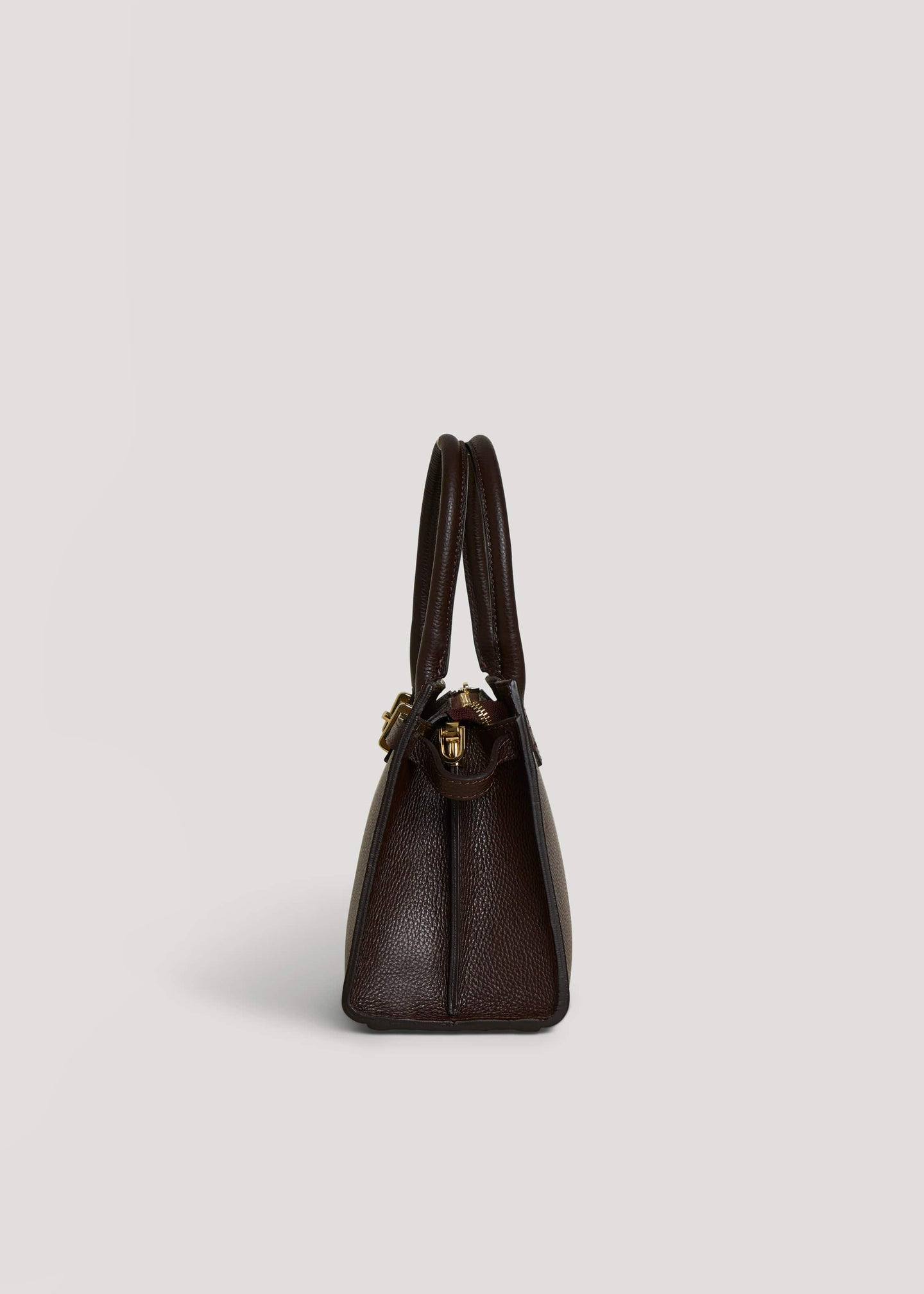 Capri Bag in Dollaro Leather Brown