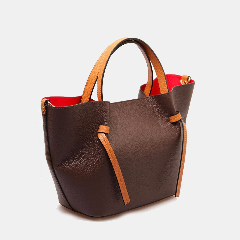 VELTRANO Matera Tote | Borsa Donna in Vera Pelle Made in Italy