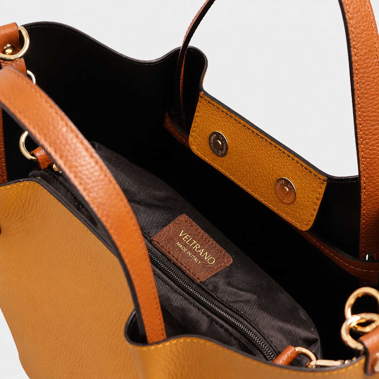 VELTRANO Matera Tote | Borsa Donna in Vera Pelle Made in Italy