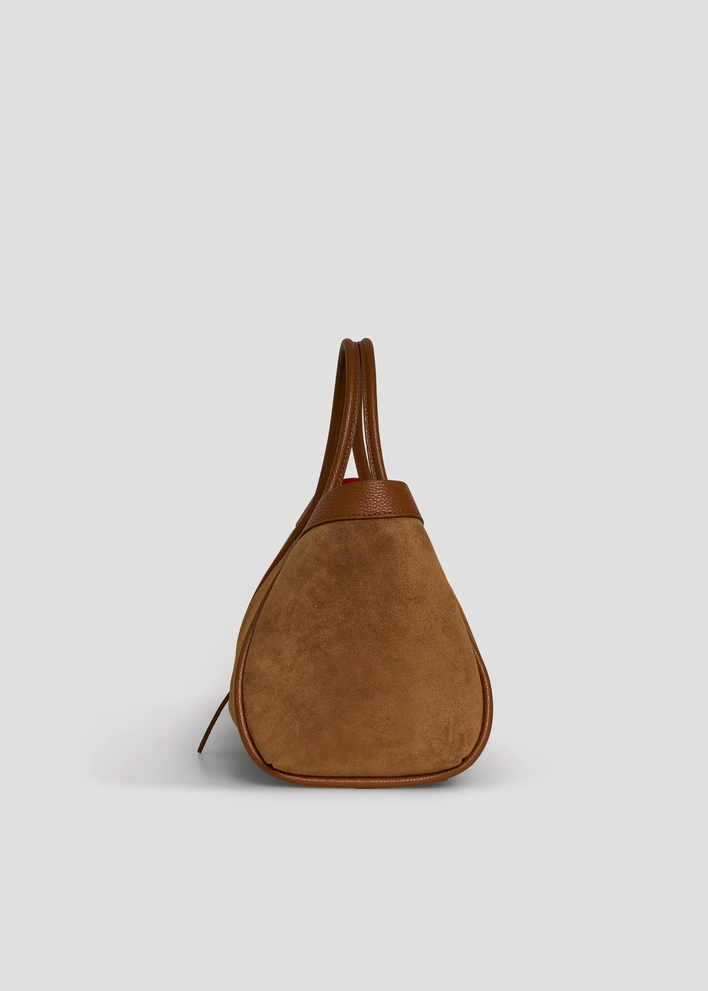Siena bag in Cognac suede leather