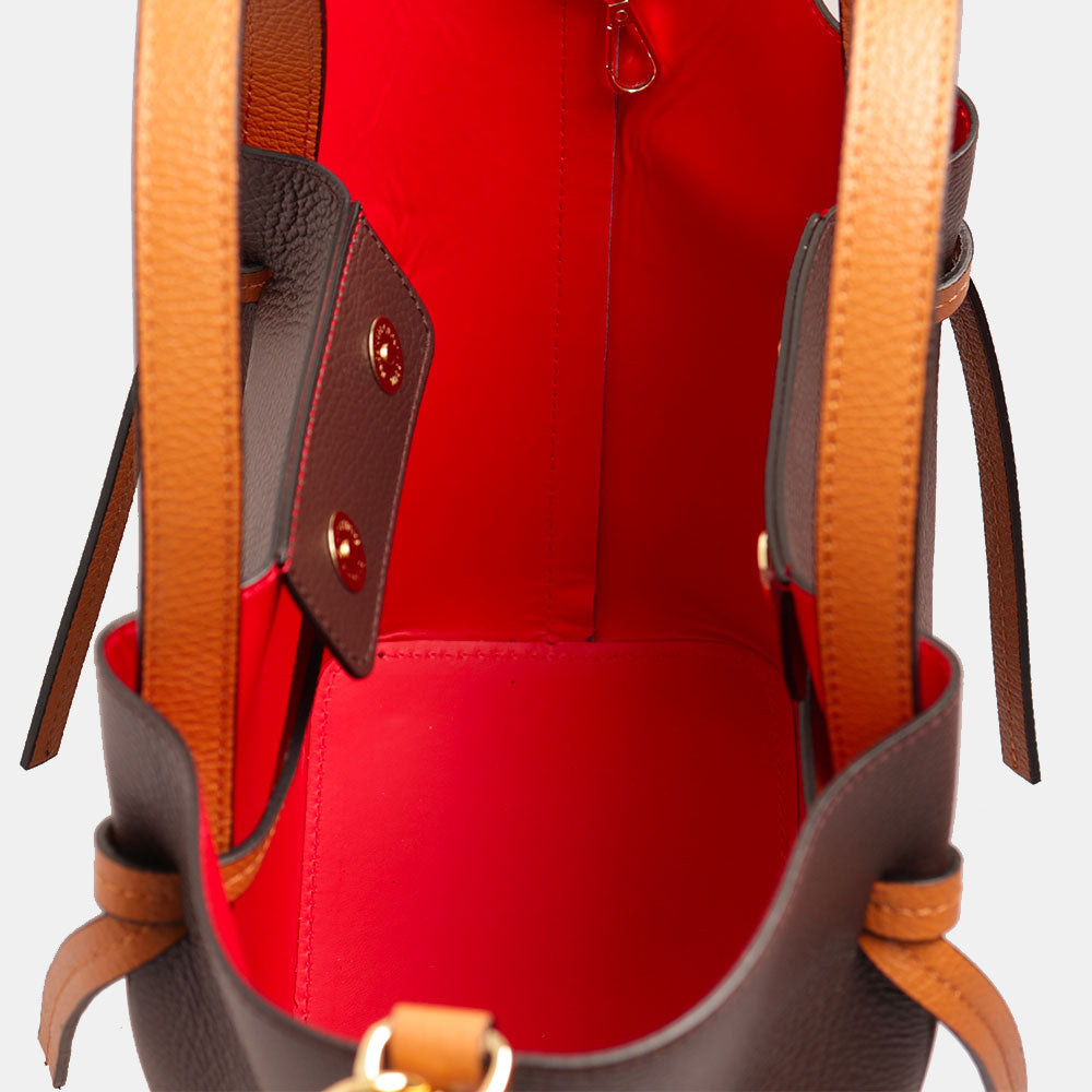VELTRANO Matera Tote | Borsa Donna in Vera Pelle Made in Italy