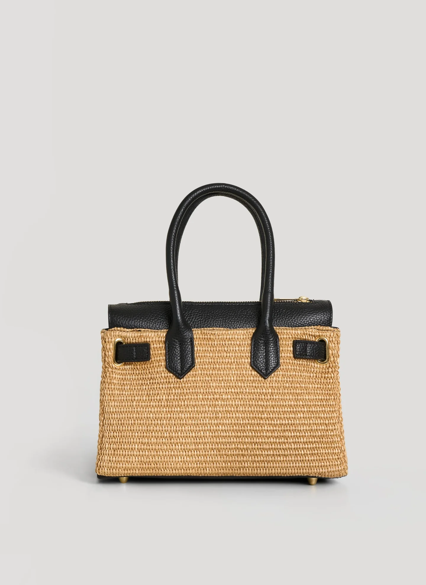 VELTRANO Montalcino Raffia | Borsa in Rafia e Pelle Made in Italy