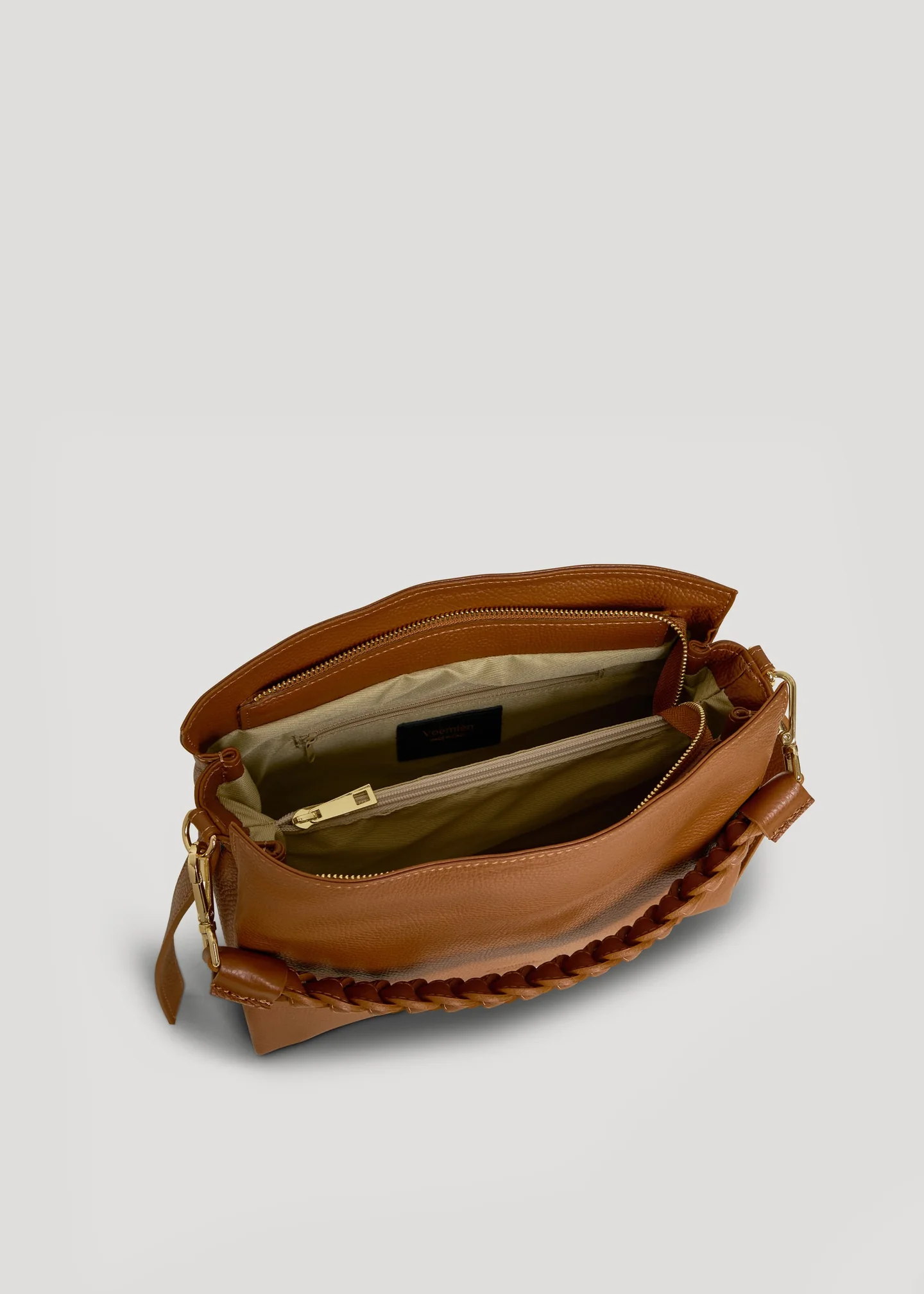 Versilia Bag in Dollaro Leather Cognac