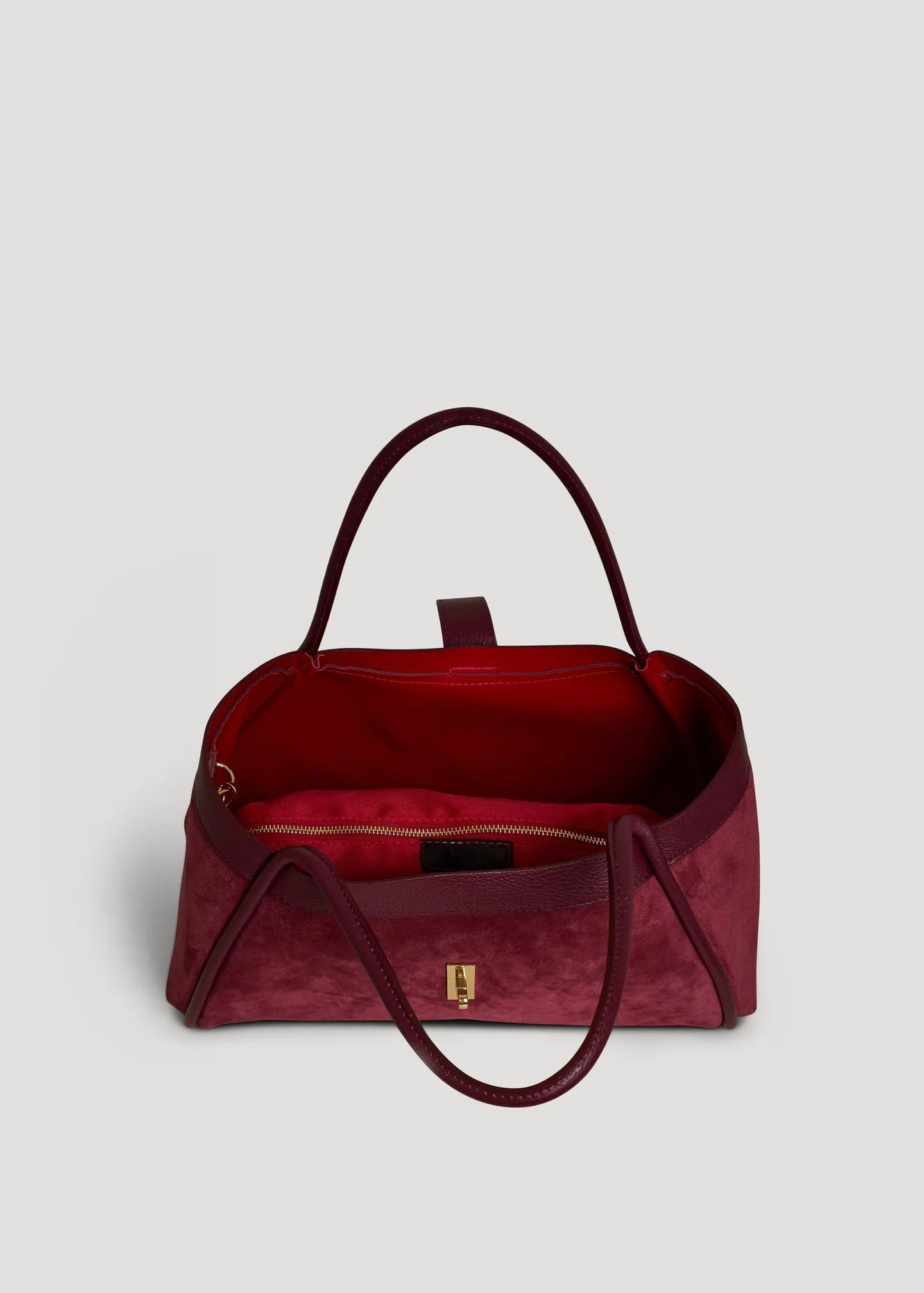 Siena bag in Sangre suede leather