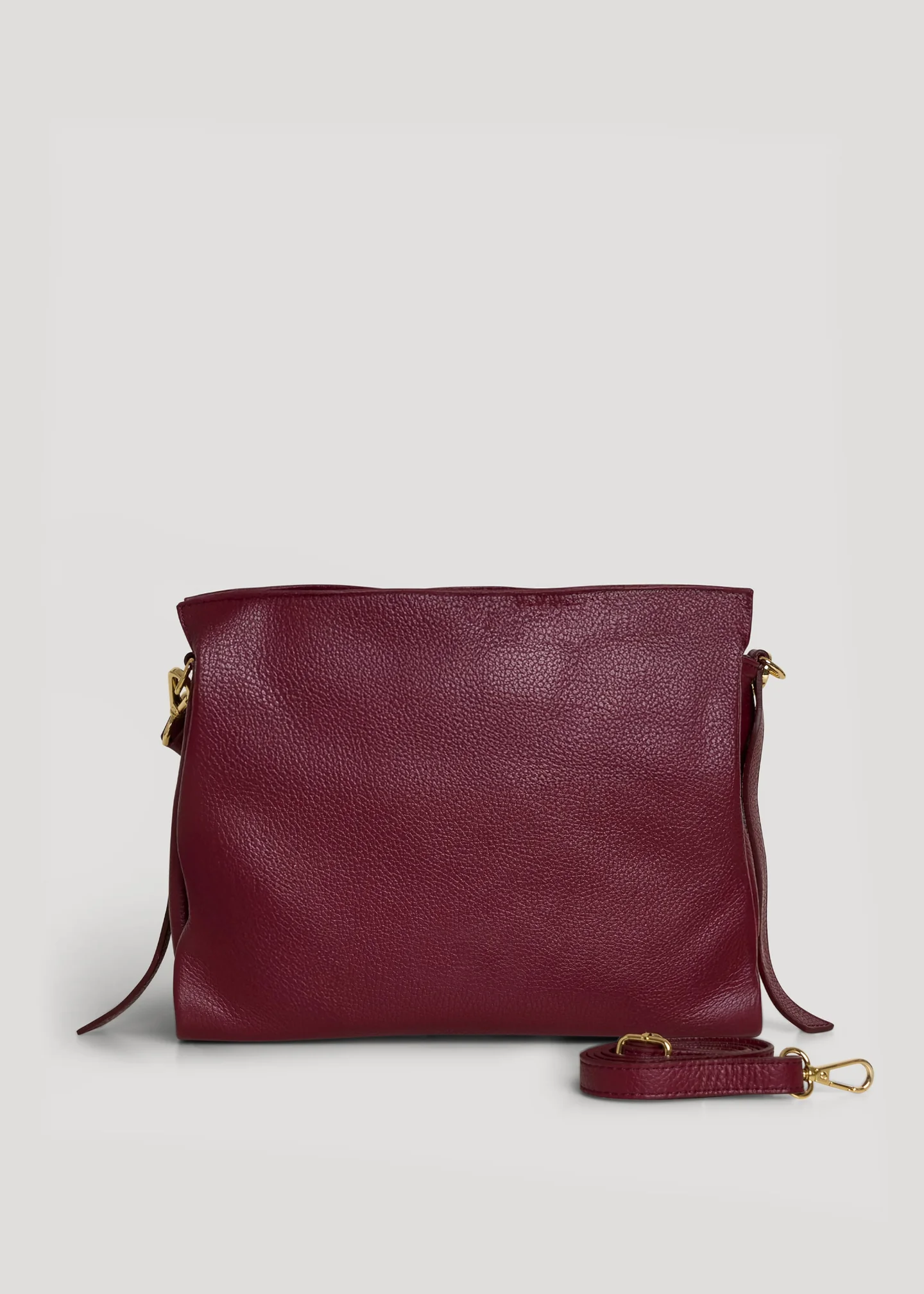 Versilia Bag in Dollaro Leather Sangre