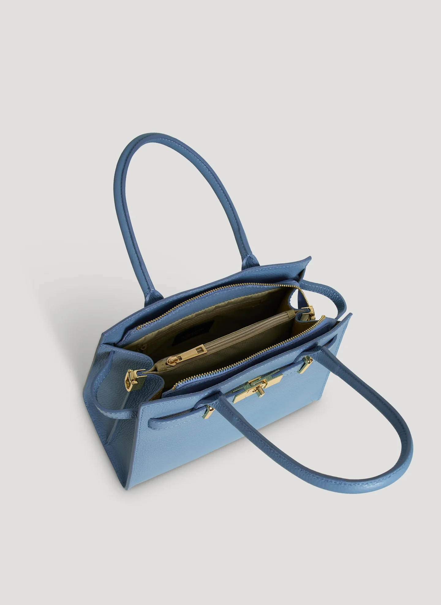 Portofino Bag in Dollaro Celeste