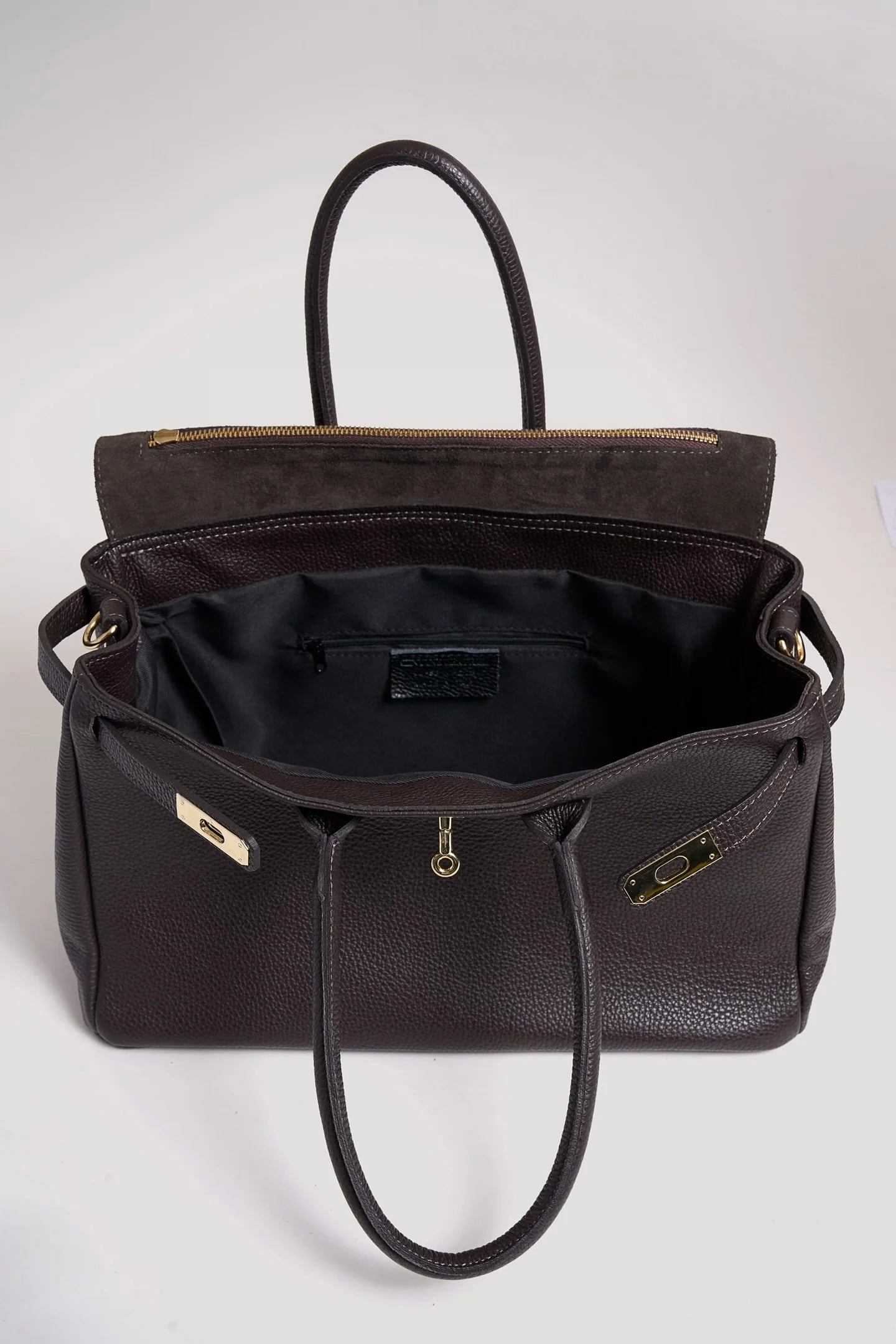 Montalcino Bag in Dollaro Leather Brown