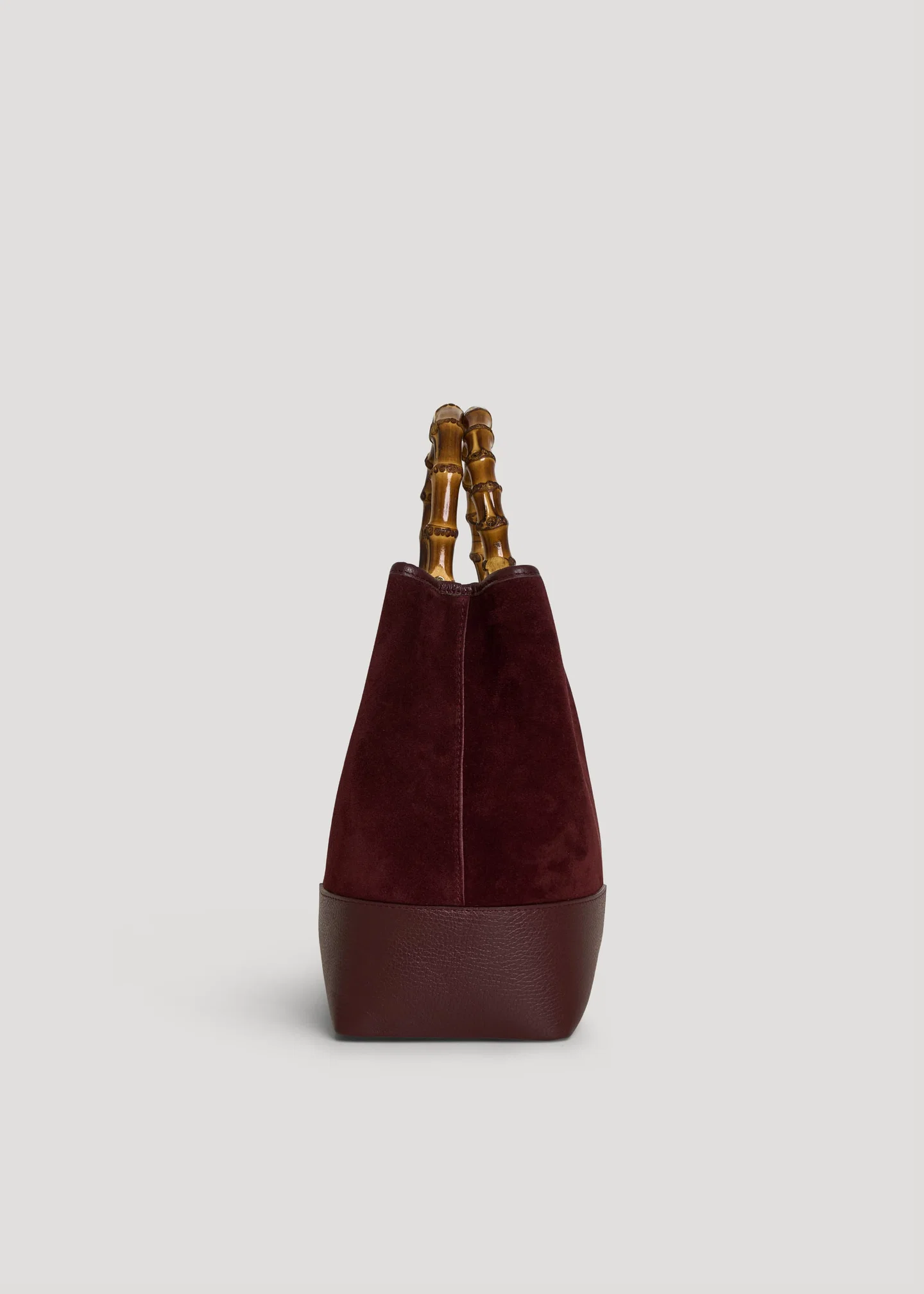 Sangre Suede Bamboo Bag