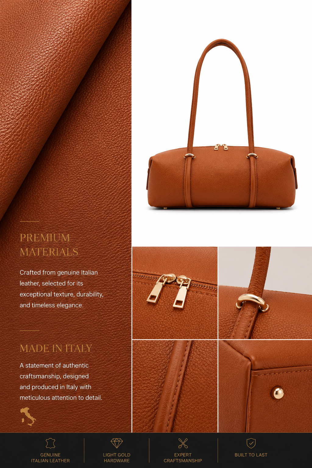 Veltrano Amalfi Tote Bag – Vera Pelle Made in Italy