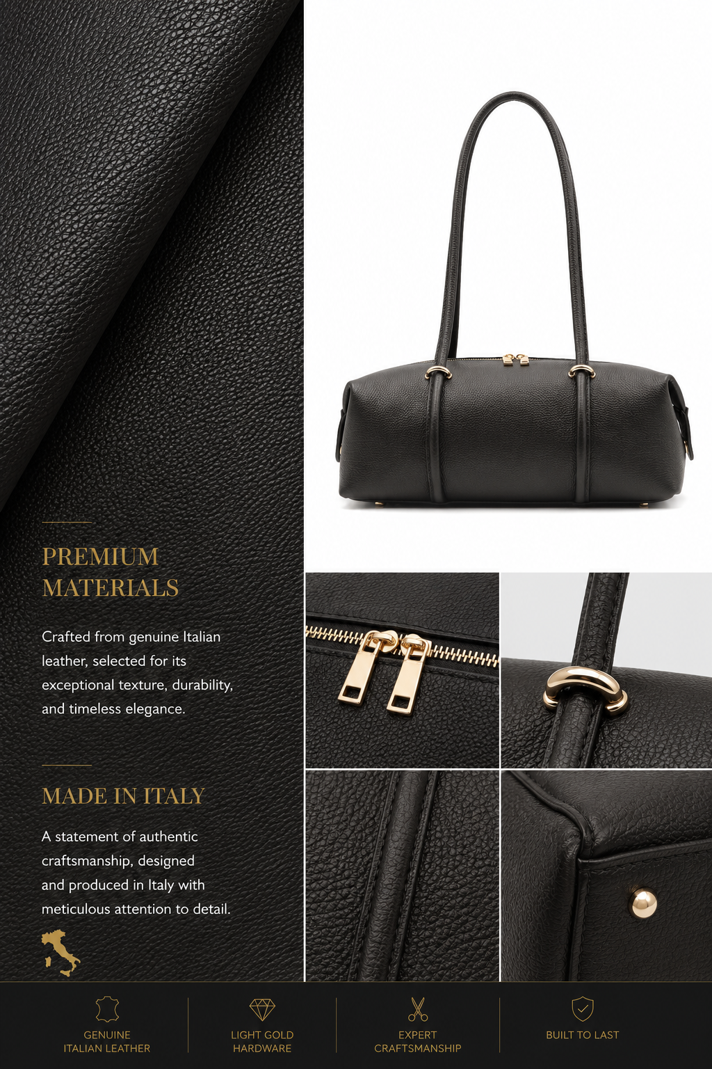 Veltrano Amalfi Tote Bag – Vera Pelle Made in Italy