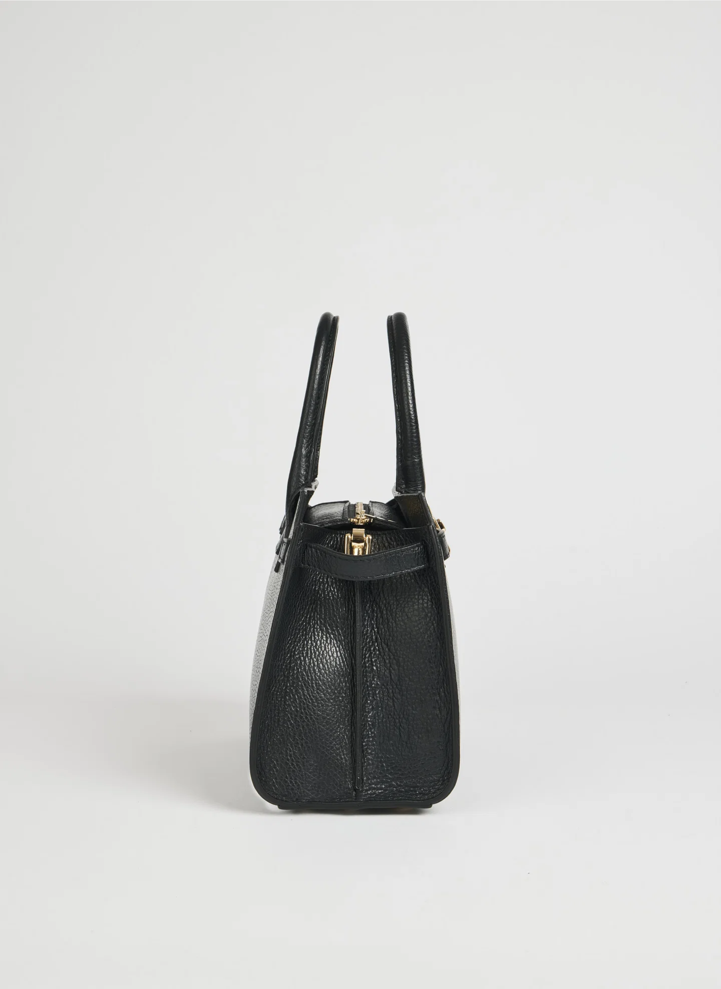 Capri Bag in Dollaro Leather Black