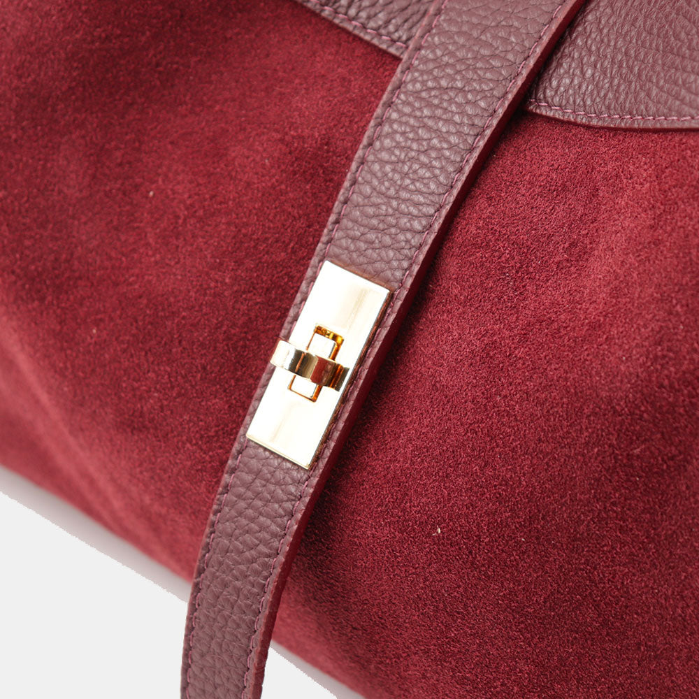 VELTRANO Lucca | Borsa Donna in Camoscio e Pelle Made in Italy