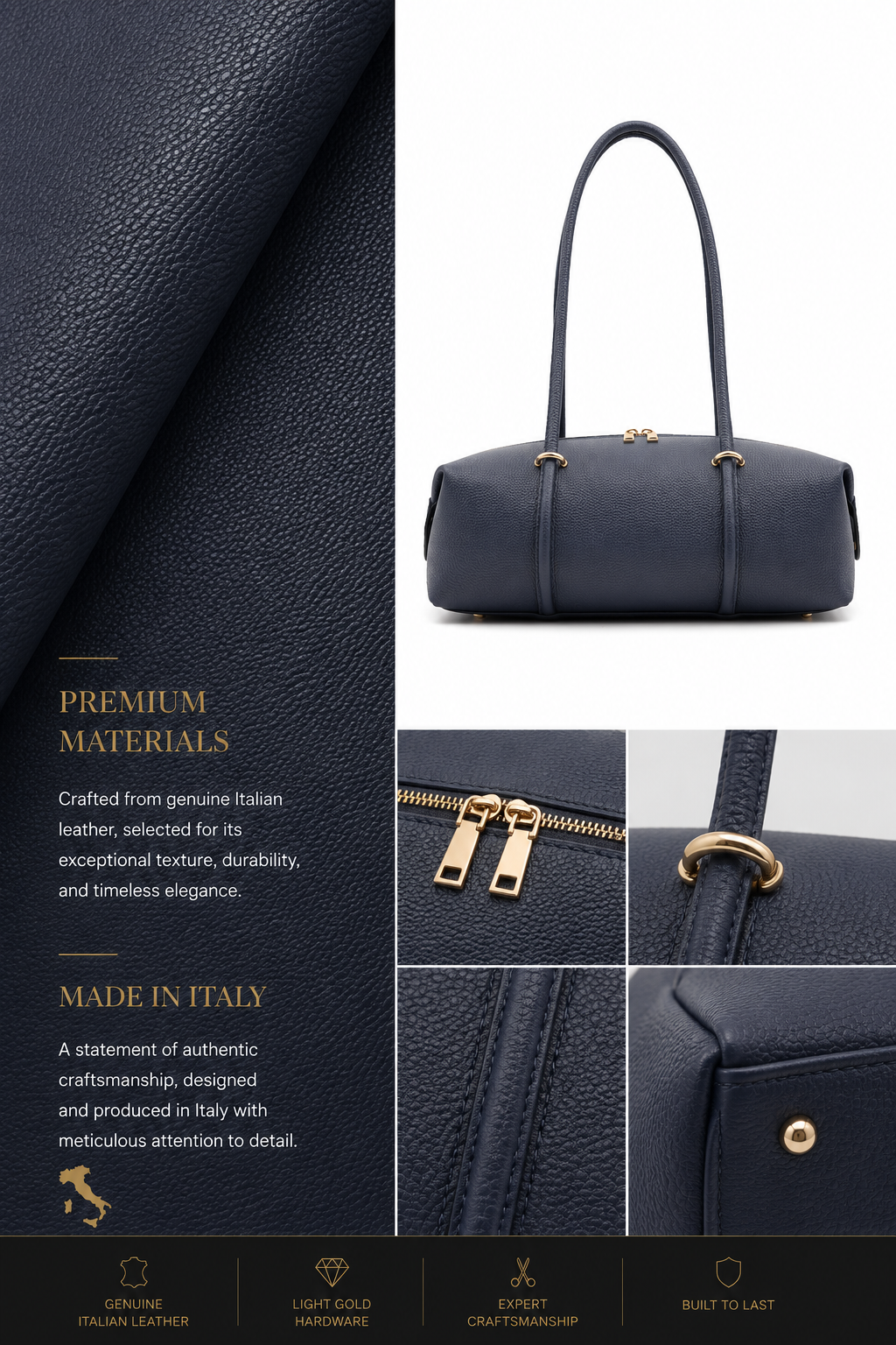 Veltrano Amalfi Tote Bag – Vera Pelle Made in Italy