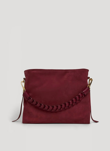 Versilia bag in Sangre suede leather