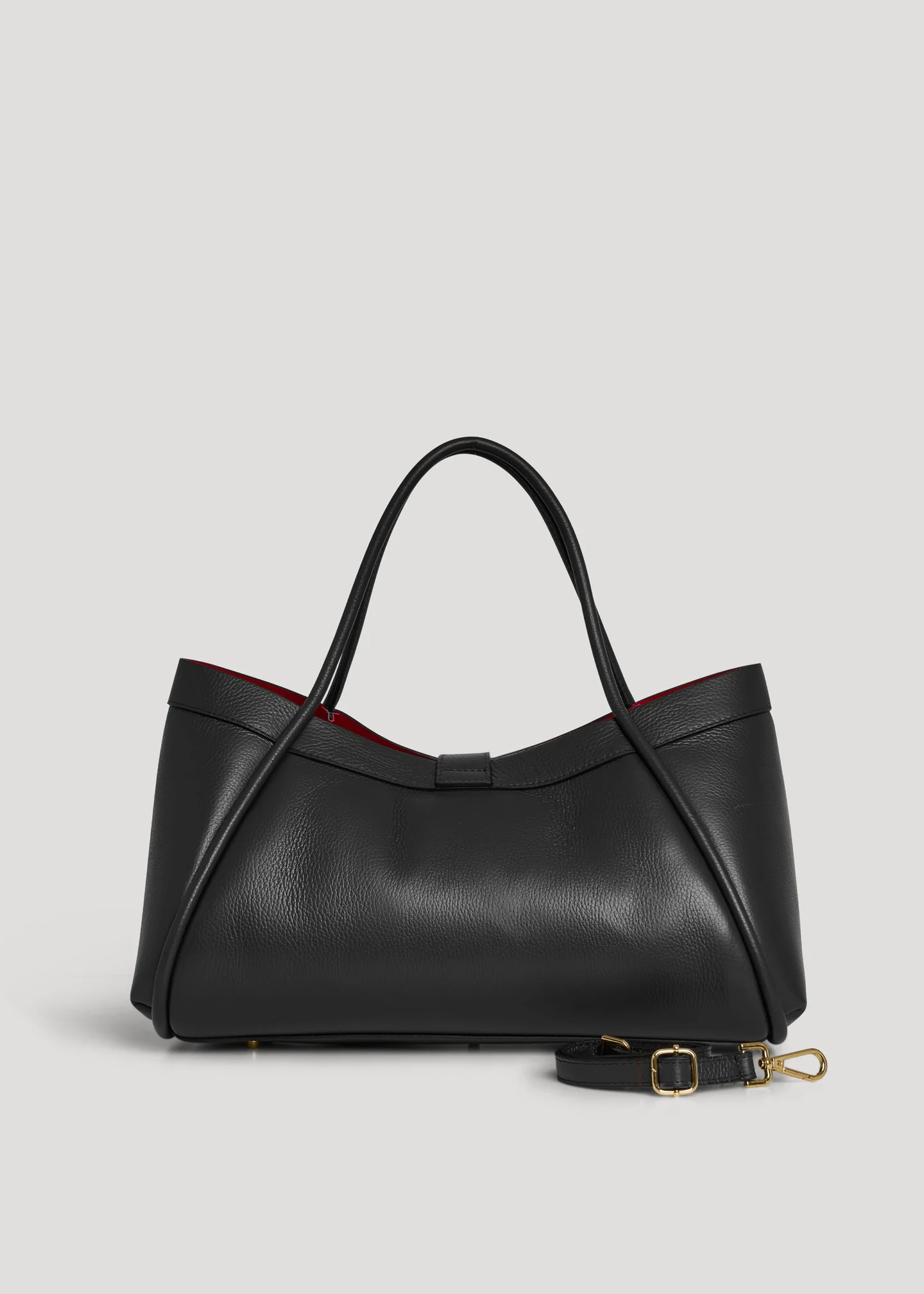 Siena Bag in Black Dollar Leather