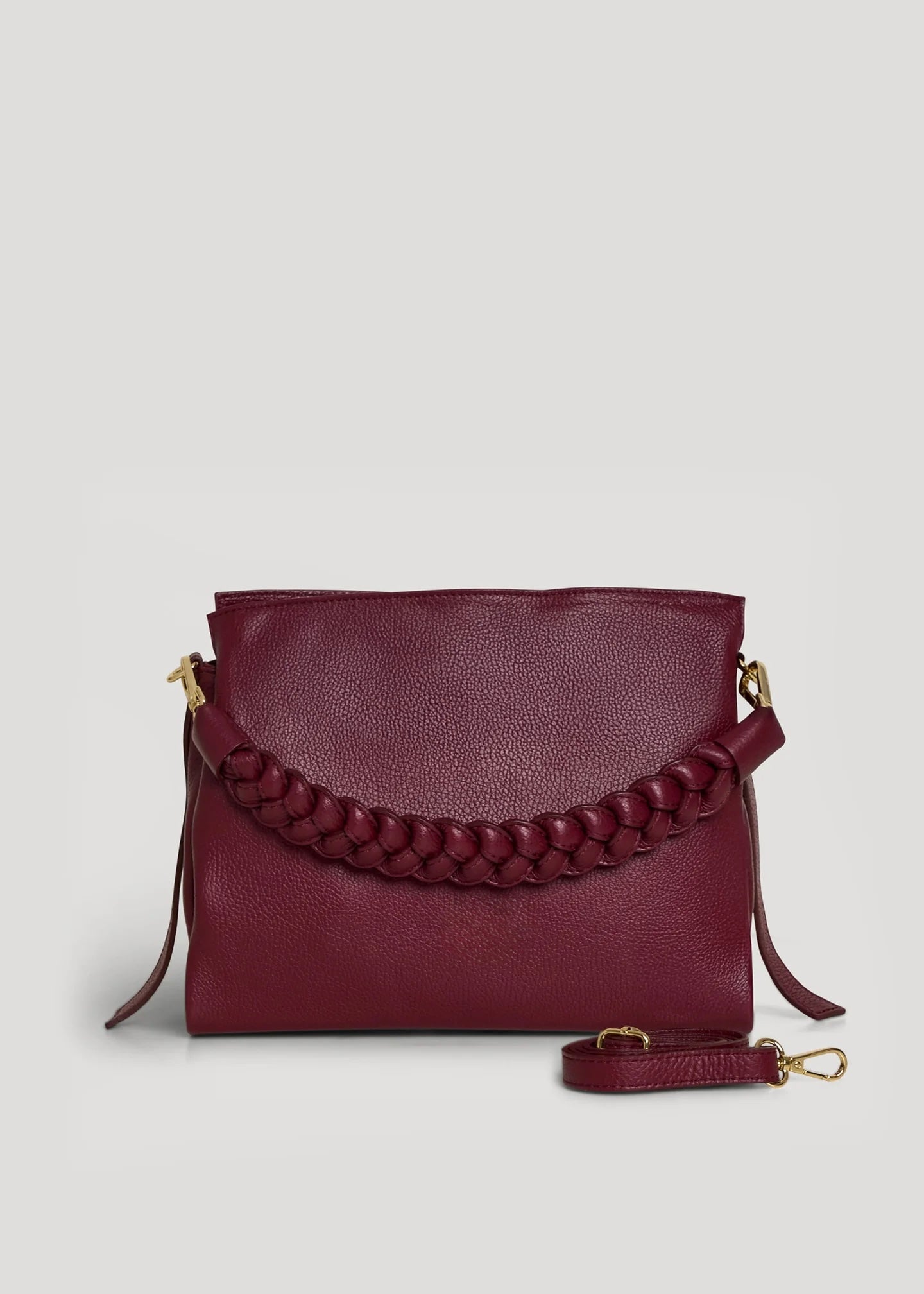 Versilia Bag in Dollaro Leather Sangre