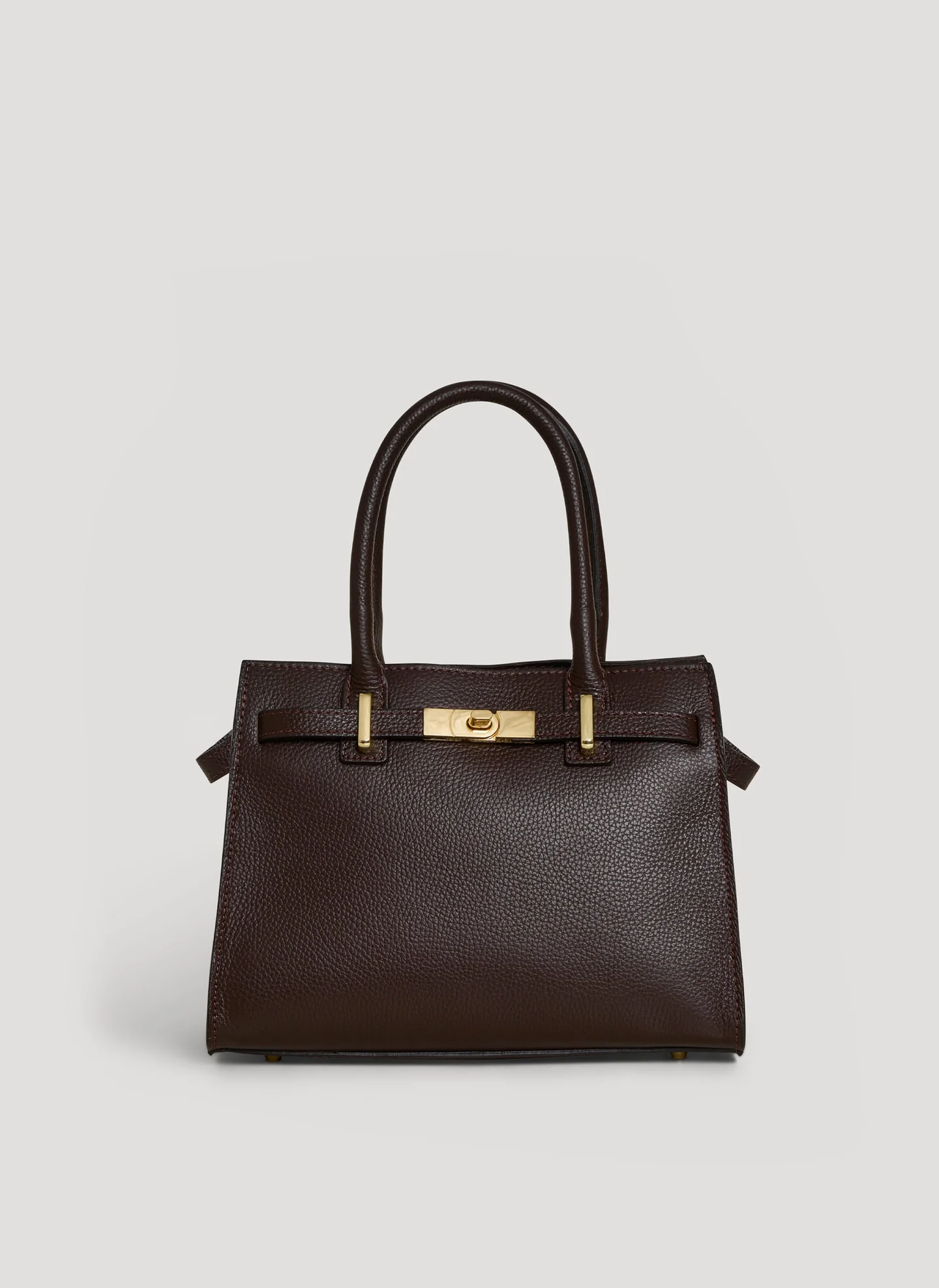 Capri Bag in Dollaro Leather Brown