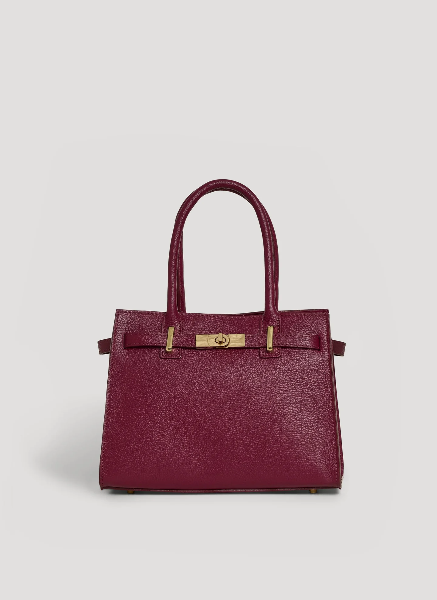 Capri Bag in Dollaro Leather Sangre