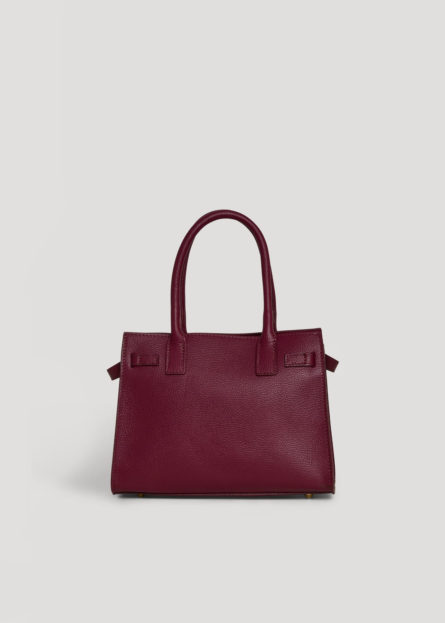 Capri Bag in Dollaro Leather Sangre