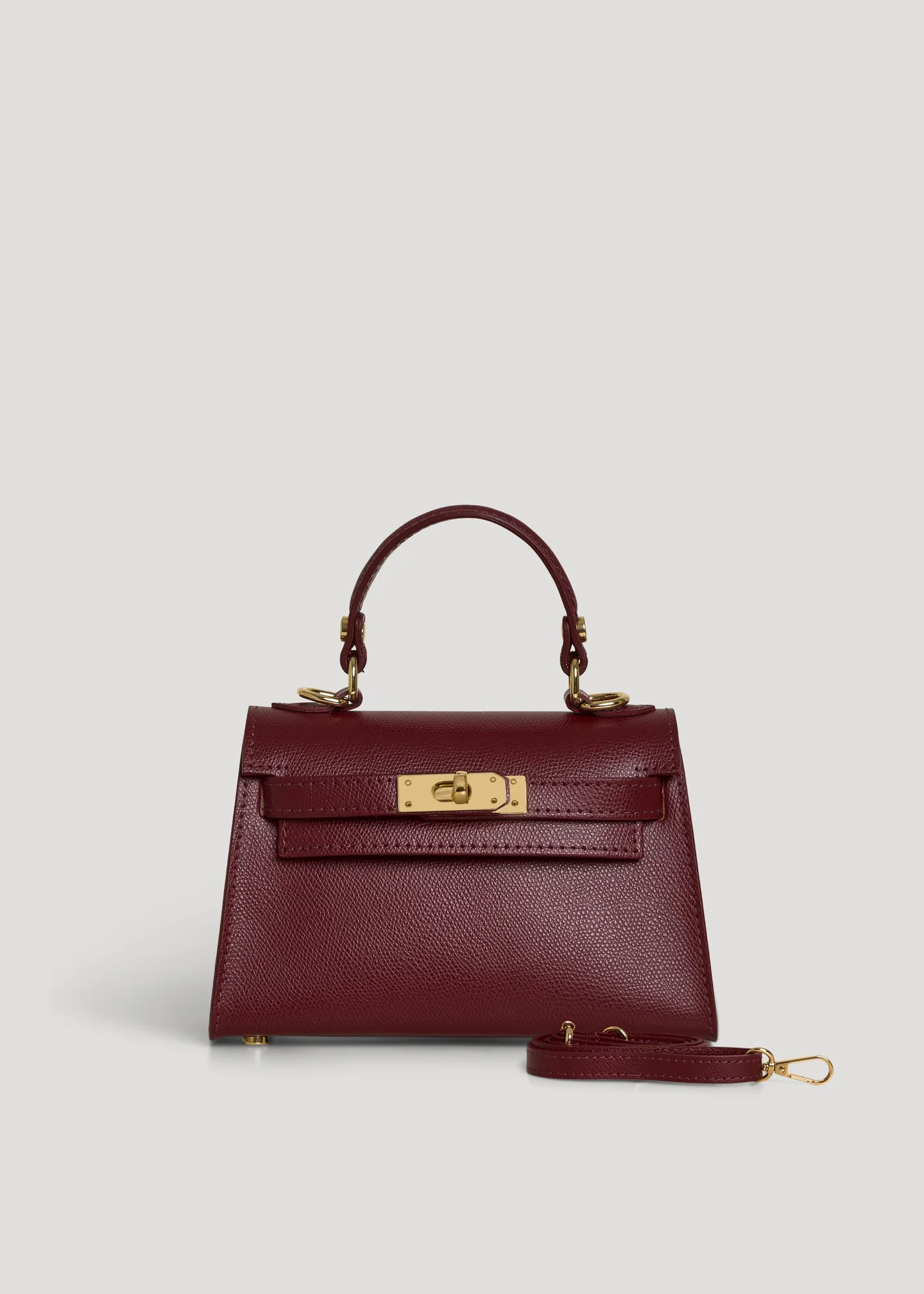 VELTRANO Bellagio | Mini Bag Donna in Pelle Epsom